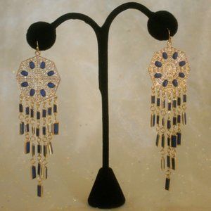 💖 Earrings, Pinwheel Dangles /E5